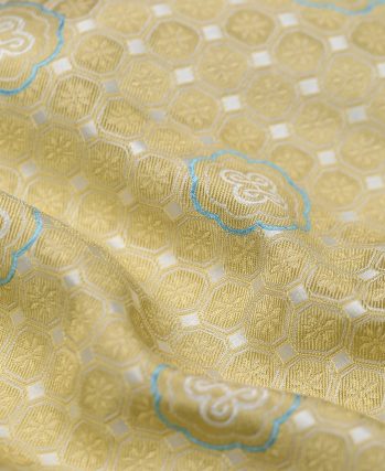 Yellow Shu Brocade Fabric – Huaxia National Brocade